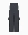 Giorgio Armani Technical-cady Straight Trousers