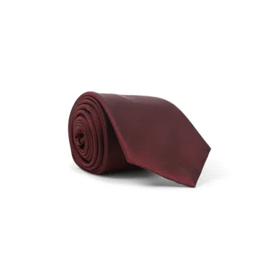 Giorgio Armani Tie In Burgundy