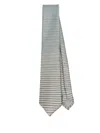 Giorgio Armani Men's Silk Tie In Beige