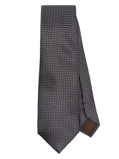 Giorgio Armani Tie In Brown