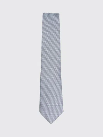 Giorgio Armani Classic Tie In Blue