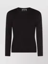 Giorgio Armani Timeless Crewneck Sweater With Long Sleeves