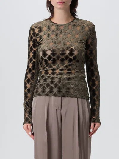Giorgio Armani Top  Woman Color Green