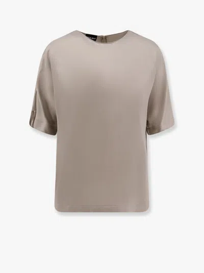 Giorgio Armani Top In Grey
