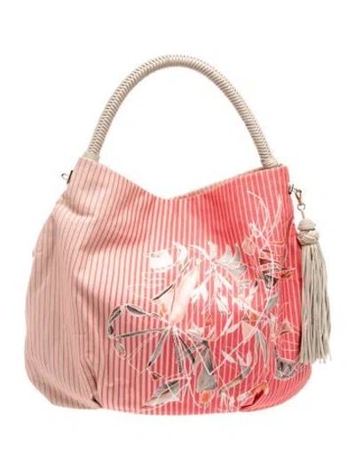 Pre-owned Giorgio Armani Top Handle Bag In Multicolor