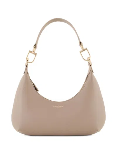Giorgio Armani Top-handle Shoulder Bag In Neutral