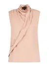 Giorgio Armani Top In Nude & Neutrals