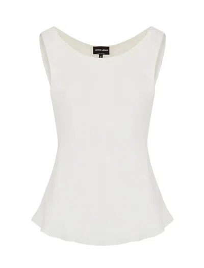 Giorgio Armani Top White