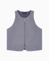 Giorgio Armani Tops In Blue