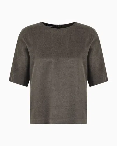 Giorgio Armani Tops In Green