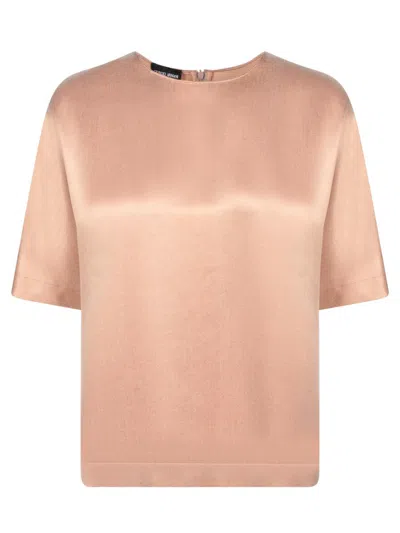 Giorgio Armani Tops In Pink