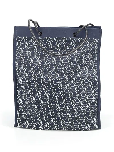 Pre-owned Giorgio Armani Tote Bag In Blue
