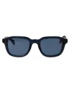 Giorgio Armani Transparent Blue Acetate Sunglasses