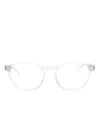 Giorgio Armani Transparent-frame Glasses In 中性色