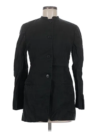 Pre-owned Giorgio Armani Trenchcoat In Black