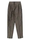 Giorgio Armani Trouser In Brown