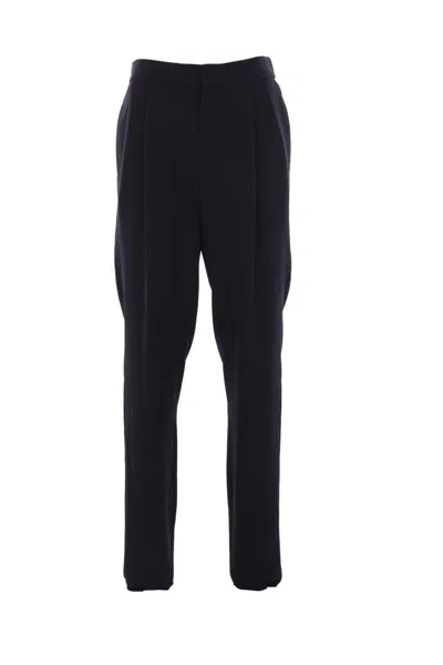 Giorgio Armani Trousers In Blue