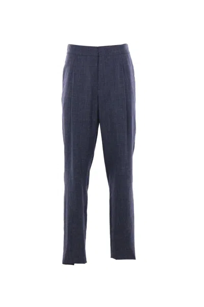 Giorgio Armani Trousers In Blue