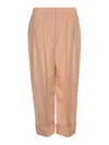 Giorgio Armani Concealed Trousers In Black