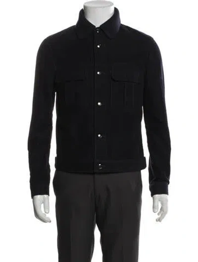 Pre-owned Giorgio Armani Trucker Jacket In Blue