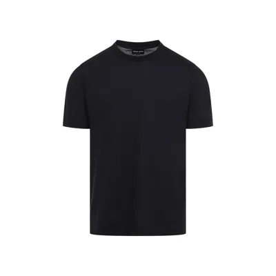 Giorgio Armani Tshirt In Blue