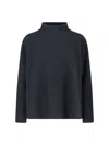 Giorgio Armani Turtle-neck Sweater In Blue