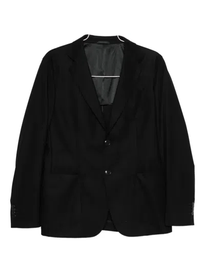 GIORGIO ARMANI TWO-BUTTON PATCH-POCKET JACKET