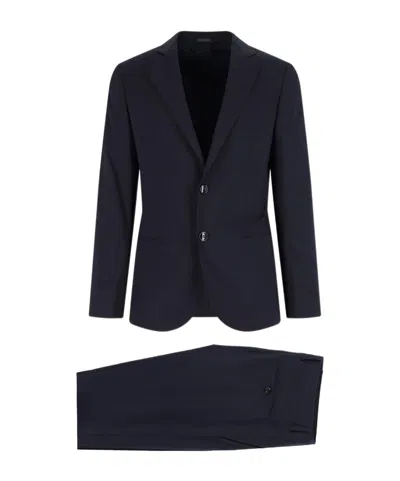 Giorgio Armani Two-piece Tailored Suit In Black