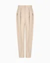 Giorgio Armani Two-pleat Barathea-wool Trousers