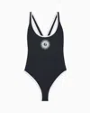 Giorgio Armani Two-tone One-piece Swimsuit