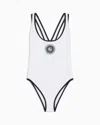 Giorgio Armani Two-tone One-piece Swimsuit