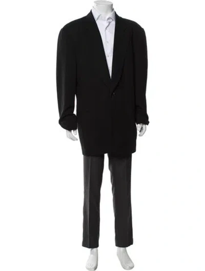 Pre-owned Giorgio Armani Two-piece Blazer In Black