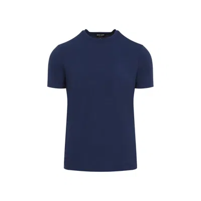 Giorgio Armani Ultramarine Blue T-shirt