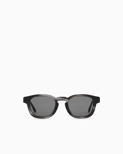 Giorgio Armani Unisex Pillow Sunglasses In Multi