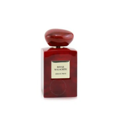 Giorgio Armani Unisex Rouge Malachite Edp Spray 3.4 oz Fragrances 3614271063717 In Amber / Orange / Pink