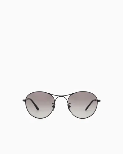 Giorgio Armani Unisex Square Sunglasses In Black