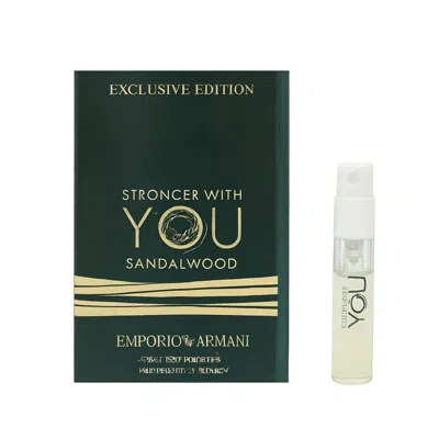 Giorgio Armani Unisex Stronger With You Sandalwood Edp 0.04 oz Fragrances 3614274184600