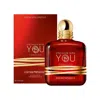 Giorgio Armani Unisex Stronger With You Tobacco Edp Spray 3.4 oz Fragrances 3614274040067 In Amber / Black / Pink