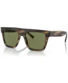 Giorgio Armani Unisex Sunglass Ar8177 In Striped Brown