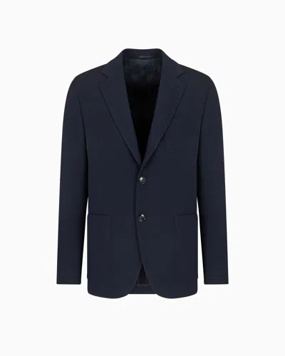 Giorgio Armani Casual Jackets In Black