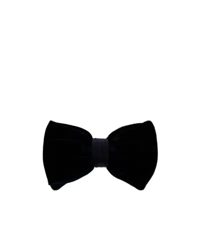 Giorgio Armani Velvet Bow Tie