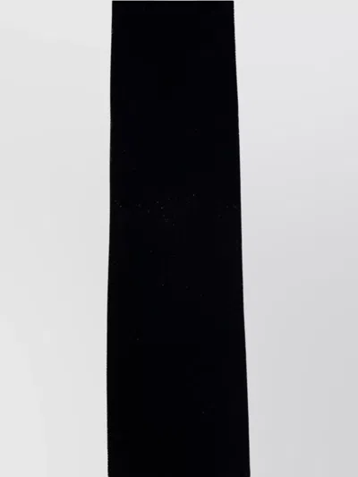 Giorgio Armani Velvet Texture Pointed Tip Jacquard Tie