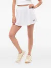 Giorgio Armani Ventus7 Tennis Elastic-waistband Mini Skirt