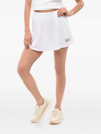 Giorgio Armani Ventus7 Tennis Elastic-waistband Mini Skirt