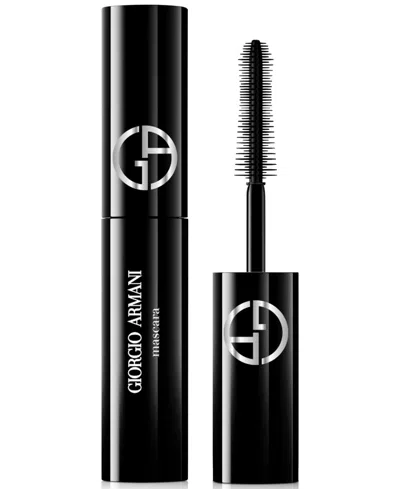 Giorgio Armani Vertigo Lift Longwear Lengthening Midi Mascara In 01 Obsidian Black