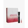 Giorgio Armani Vertigo Mascara And Prisma Glass Icy Plumper Gift Set
