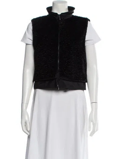 Pre-owned Giorgio Armani Vest In Black