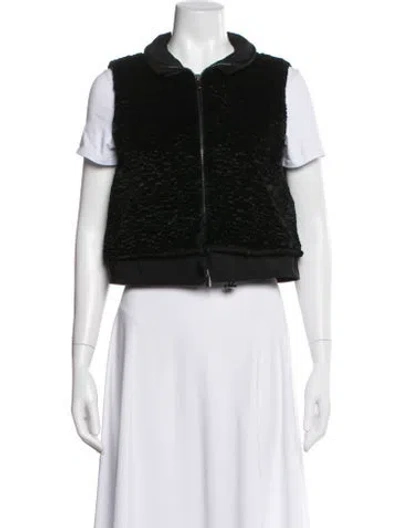Pre-owned Giorgio Armani Vest In Black