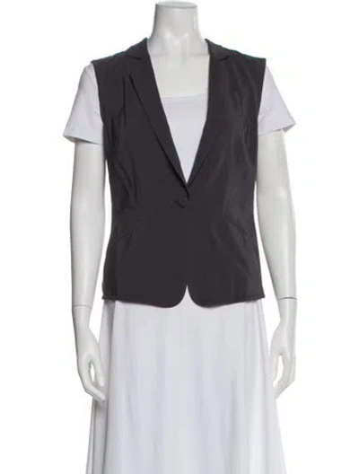 Pre-owned Giorgio Armani Vest In Gray