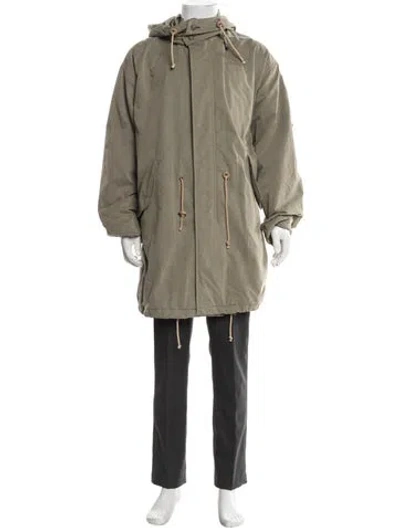 Pre-owned Giorgio Armani Vintage 1991 Parka In Neutrals